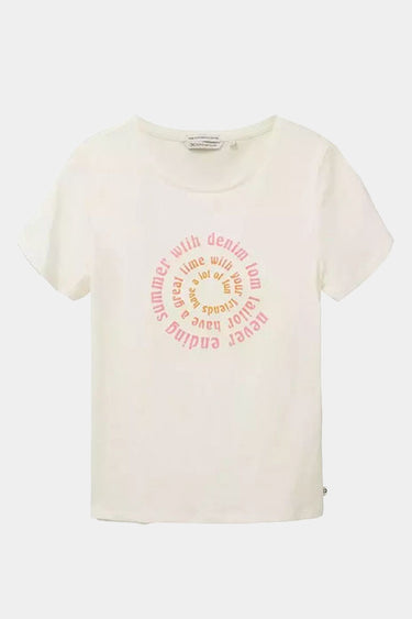 Tom Tailor - Fitted Print T-Shirt